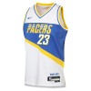 Camiseta Hombre NBA Indiana Pacers Aaron Nesmith 2025-26 Nike City Edition Blanco Swingman